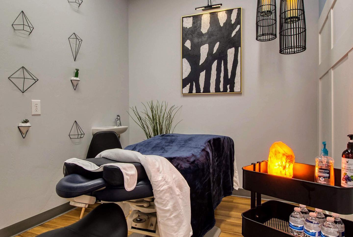 Spa-like patient comfort area at Riverton Dental